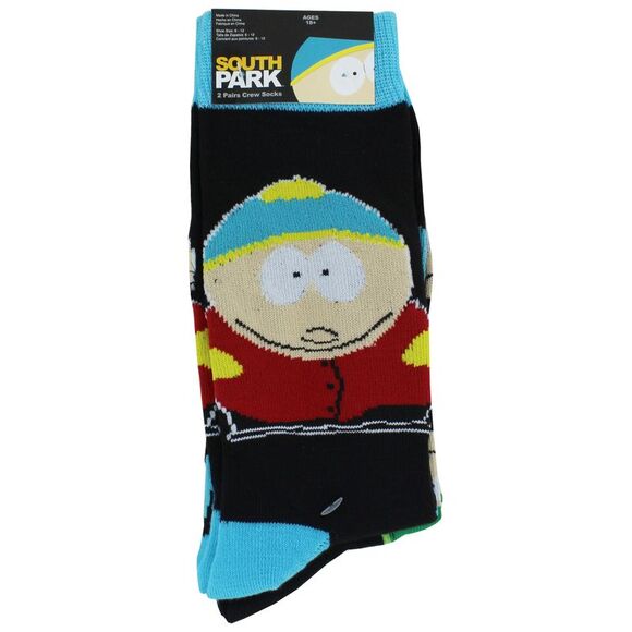 South Park Cartman & Kyle Men's Crew Socks, 2-Pack, Size 6-12 - Picture 4 of 4
